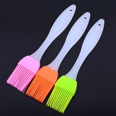 Factory custom kitchen brush for cooking silicone brush with pp handle