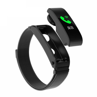 New high quality b12 smart watch earphone bracelet heart rate blood pressure